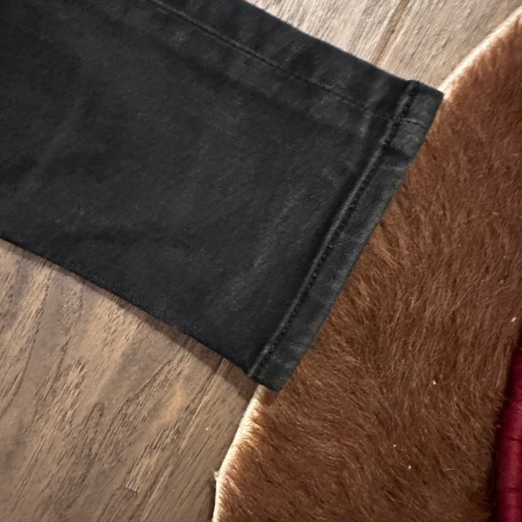 rag & bone JEAN legging 25 - 0 - 2 Black Super Stretch zip fly mid-rise - Picture 7 of 10